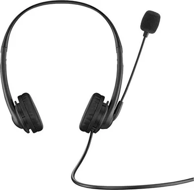 Kufje HP Stereo 3.5mm G2, Wired, Head-band, të zeza - 3