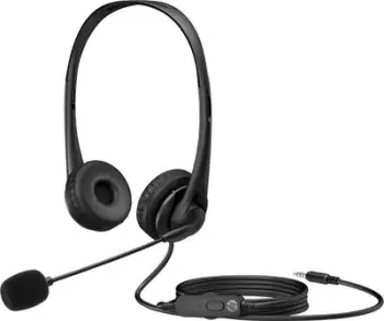 Kufje HP Stereo 3.5mm G2, Wired, Head-band, të zeza