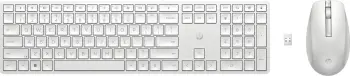Set tastierë dhe maus HP 650 Wireless, e bardhë