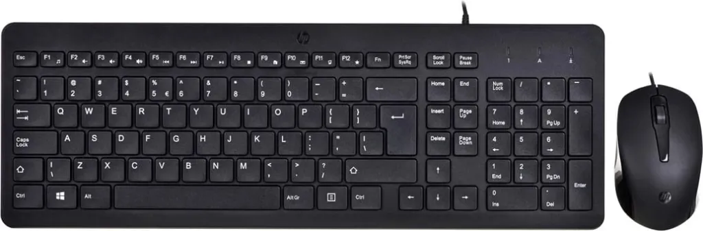 Set tastierë dhe maus HP 100, i zi - 3
