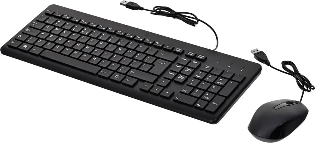 Set tastierë dhe maus HP 100, i zi - 4