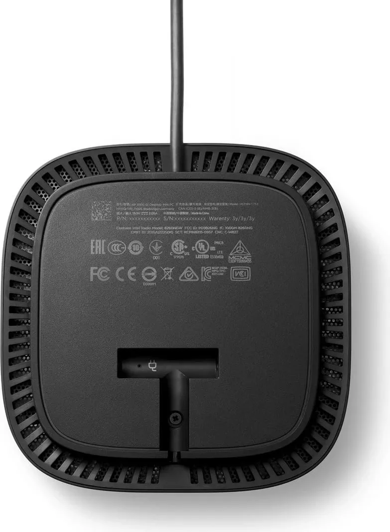 Stacion lidhës HP USB-C G5 Dock, USB 3.2, 100W, i zi - 2