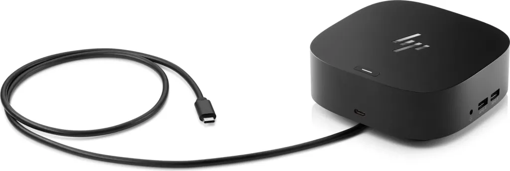 Stacion lidhës HP USB-C G5 Dock, USB 3.2, 100W, i zi - 10