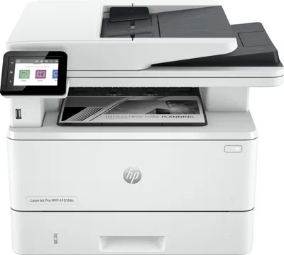 Printer multifunksional HP LaserJet Pro 4102fdw, A4, Wi-Fi, i bardhë - 1