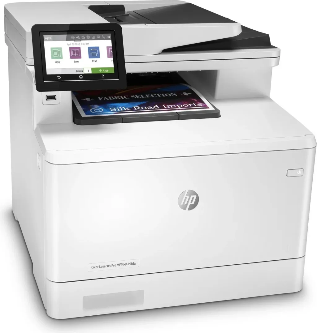 Printer multifunksional HP LaserJet Pro M479fdw, A4, USB/Ethernet/Wi-Fi, i bardhë - 2