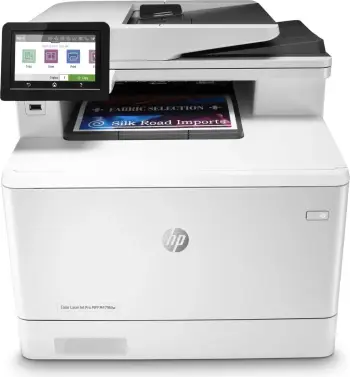 Printer multifunksional HP LaserJet Pro M479fdw, A4, USB/Ethernet/Wi-Fi, i bardhë