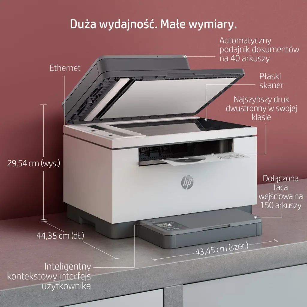 Printer multifunksional HP LaserJet Pro MFP M234sdn, A4, 600x600dpi, i bardhë - 14