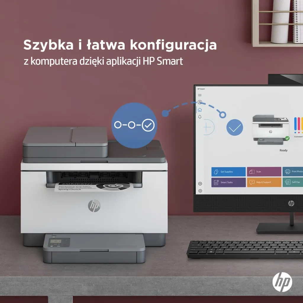Printer multifunksional HP LaserJet Pro MFP M234sdn, A4, 600x600dpi, i bardhë - 8