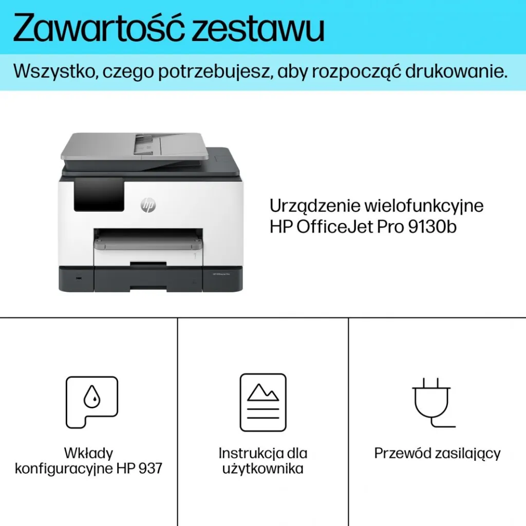 Printer HP OfficeJet Pro 9130b All-in-One Printer (4U561B) - 14