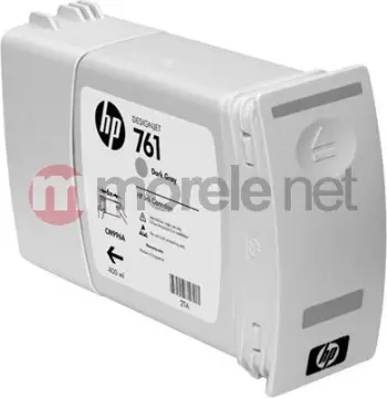 Ngjyrë për printer HP No. 761 (CM996A), 400 ml, e hirtë e errët