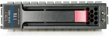 Disk për server HP, 2TB, 3.5", SATA III, 7200 rpm, i zi