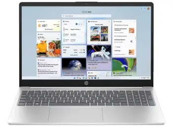 Laptop HP 15-fd0719nw, 15.6" Full HD, Intel® Core™ i3 i3-N305, 16 GB DDR4-SDRAM, 512 GB SSD, i argjendtë