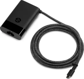 Karikues për laptop HP (1MZ01AA#ABB), 45W, i zi