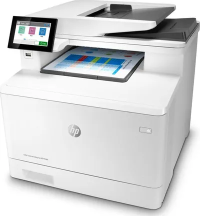 Printer HP Color LaserJet Enterprise M480f MFP, i bardhë - 3