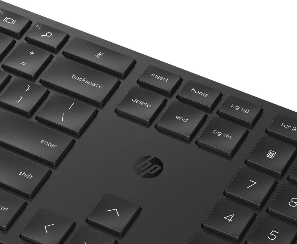 Set tastierë dhe maus HP 650, Wireless, i zi - 2