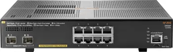 Switch HP Aruba 2930F 8G (JL258A), 10 porte, Gigabit Ethernet, 8 porte PoE/PoE+