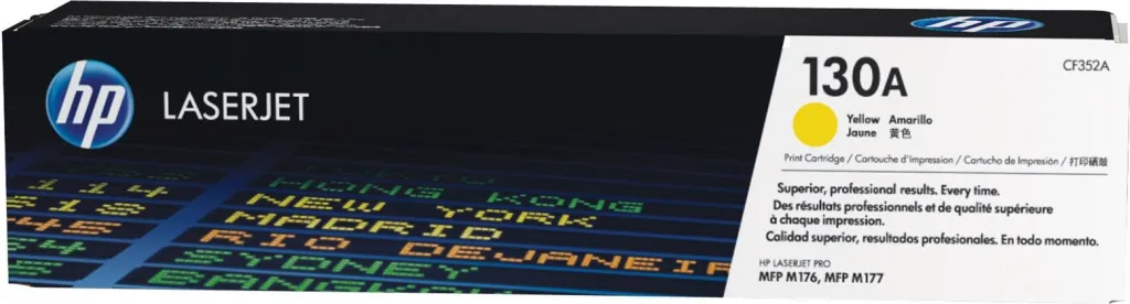 Toner printeri HP 130A, i verdhë - 1