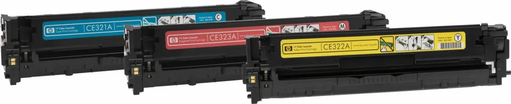Ngjyrë HP 128A (CE321A), e kaltër - 3