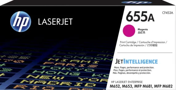 Toner HP 655A Original, magenta - 1