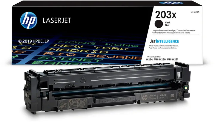 Toner për printer HP CF540X no. 203X (3200 faqe), i zi - 1