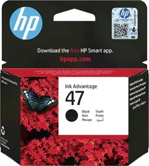 Ngjyrë për Printer HP 47 6ZD21AE, e zezë - 1