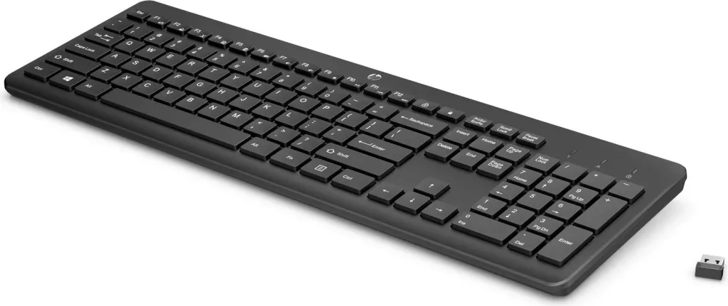 Tastierë universale HP 230, RF Wireless, e zezë - 2