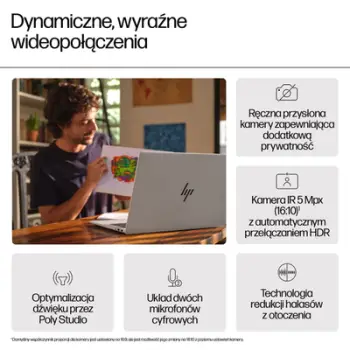 Laptop HP ENVY 17-da0002nw, 17.3", Intel 155H, 32 GB RAM, 2 TB SSD, i argjendtë