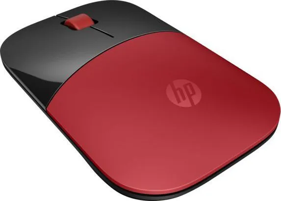 Maus HP Z3700, wireless, USB, i zi dhe i kuq - 1