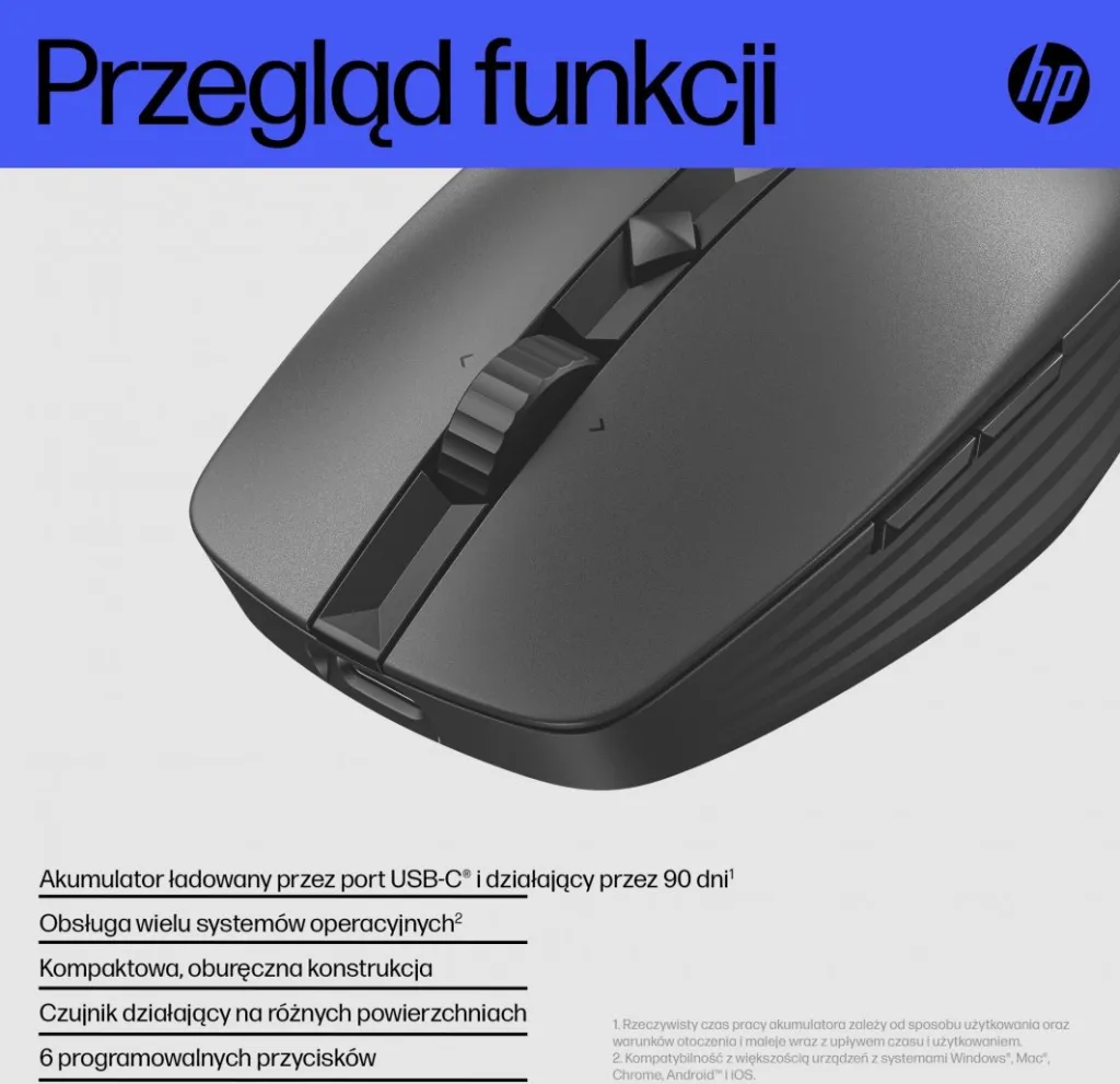 Maus HP Dual, wireless, Bluetooth, USB, i zi - 17