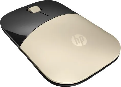 Maus HP Z3700, wireless, USB, i zi dhe i artë - 1