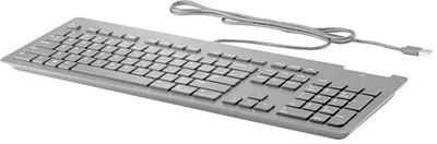Tastierë HP SmartCard, me kabllo, CZ + SK, e hirtë - 1