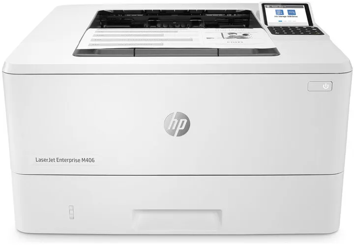 Printer HP LaserJet Enterprise M406dn, i bardhë - 1