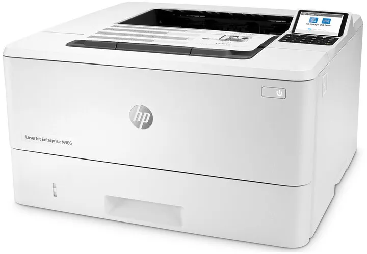 Printer HP LaserJet Enterprise M406dn, i bardhë - 3
