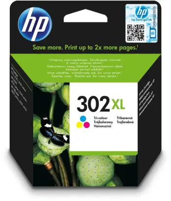 Ngjyrë për printer HP F6U67AE, nr.302 XL
