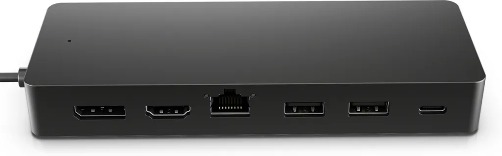 Stacion dokimi universal multiport HP 50H55UT, 2x HDMI, USB-A, USB-C, Ethernet, e zezë - 1