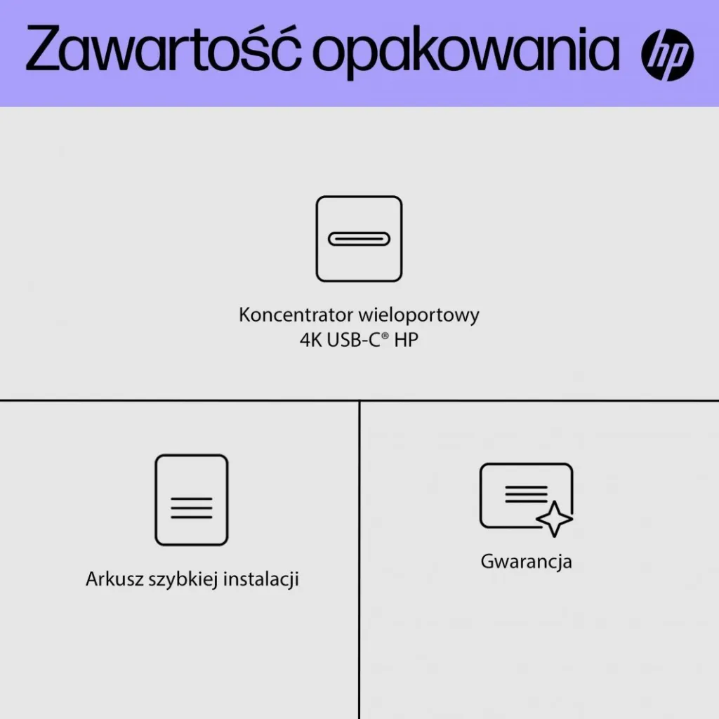 Stacion lidhës HP USB-C (6G843AA), 65W, 4K, i zi - 4