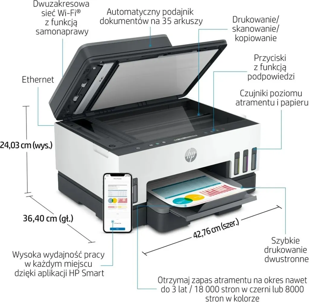 Printer HP Smart Tank 750 - 13