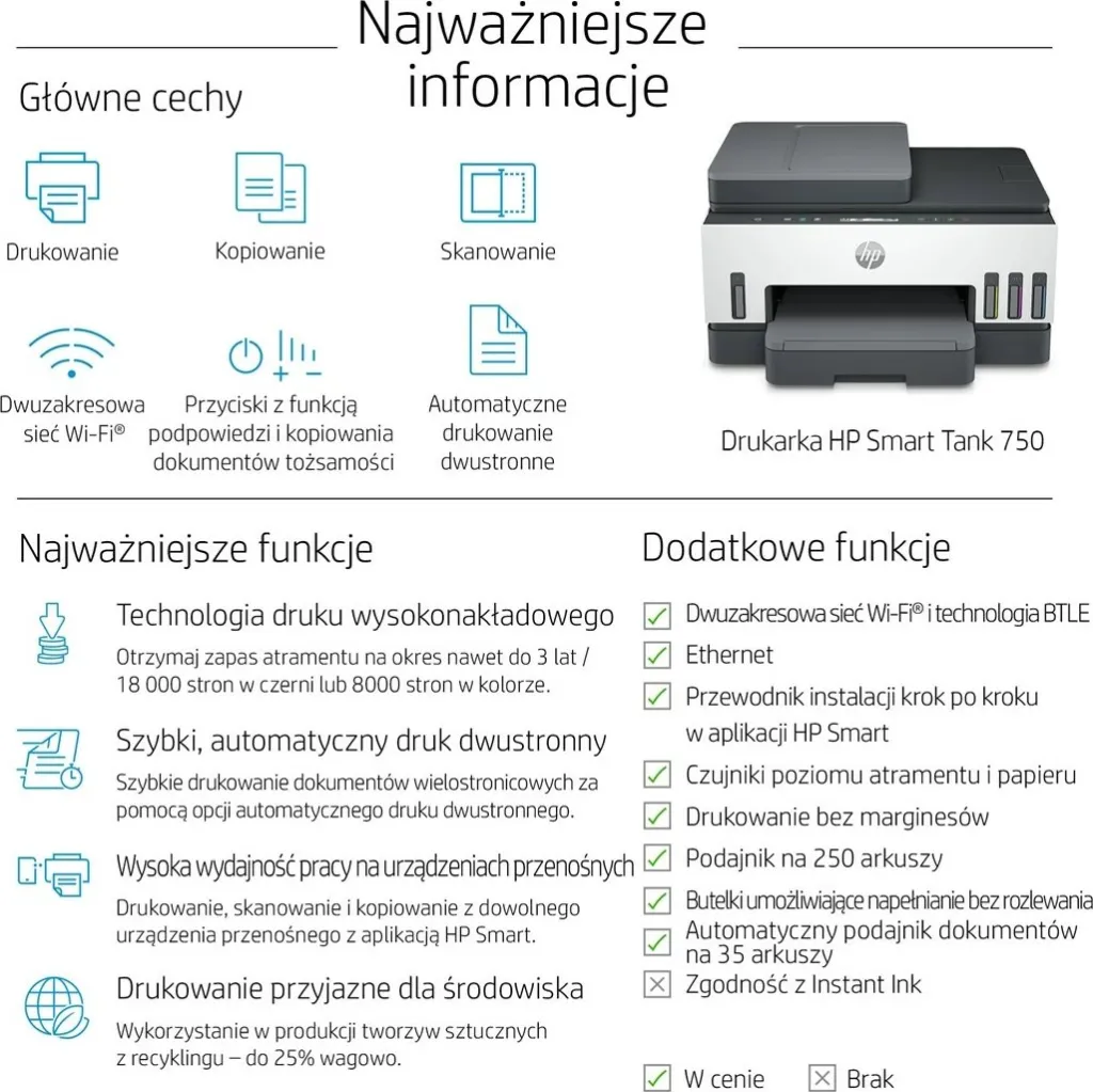 Printer HP Smart Tank 750 - 15