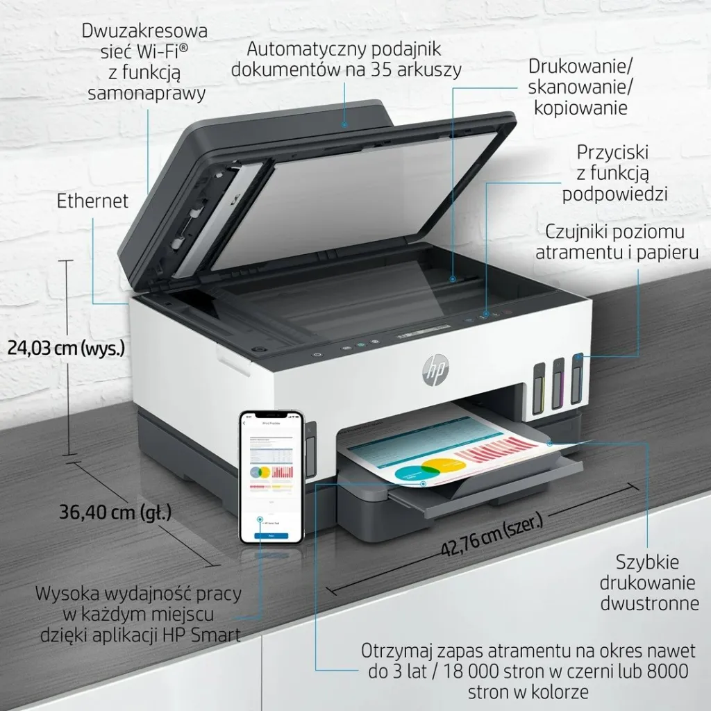 Printer HP Smart Tank 750 - 10