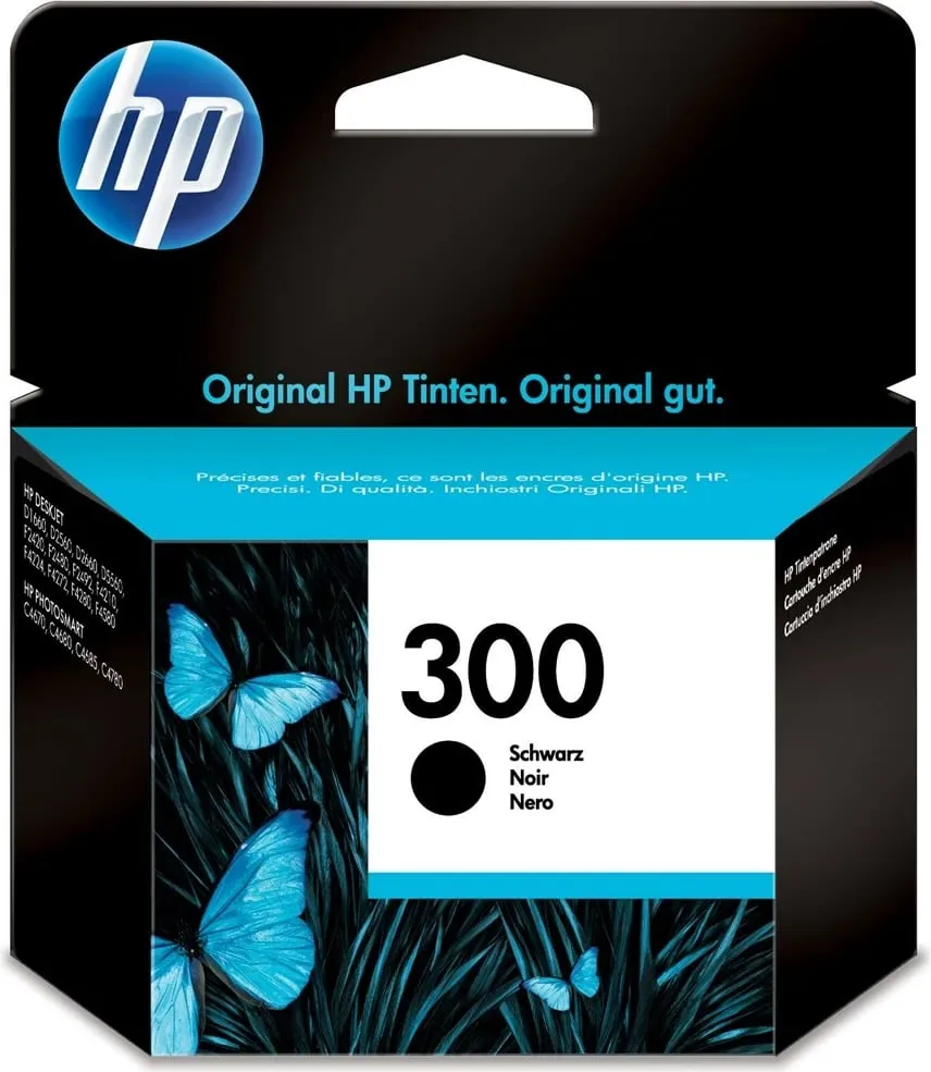 Ngjyrë për printer HP 300, 4ml, e zezë - 1