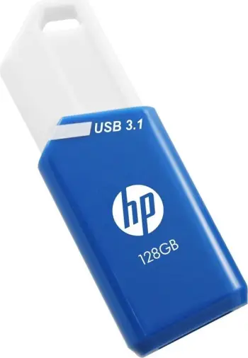 Disk PNY HP Pendrive, 128GB, USB 3.1, 755W, i kaltër