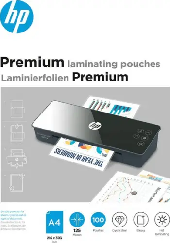 Filma laminues HP, A4, 100 copë