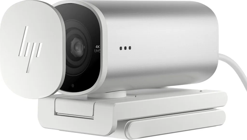 Kamerë interneti HP 960, 4K, 8MP, USB, e argjendtë - 3