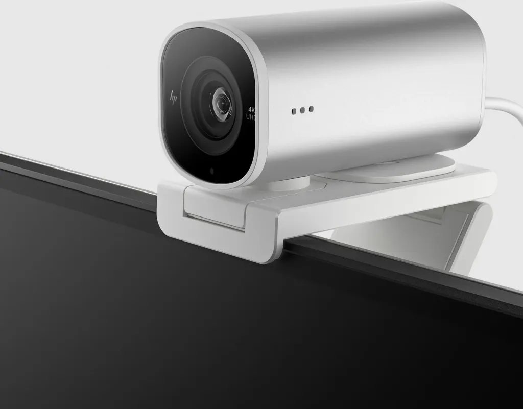 Kamerë interneti HP 960, 4K, 8MP, USB, e argjendtë - 9