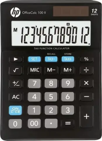 Kalkulator xhepi Hewlett-Packard HP-OC 100 II, 12 shifra, i zi