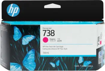 Kartrixh bojë ink, HP, 738 / 498N6A, 130 ml, magenta
