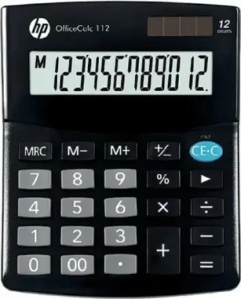 Kalkulator xhepi Hewlett-Packard HP-OC 112, 12 shifra, i zi