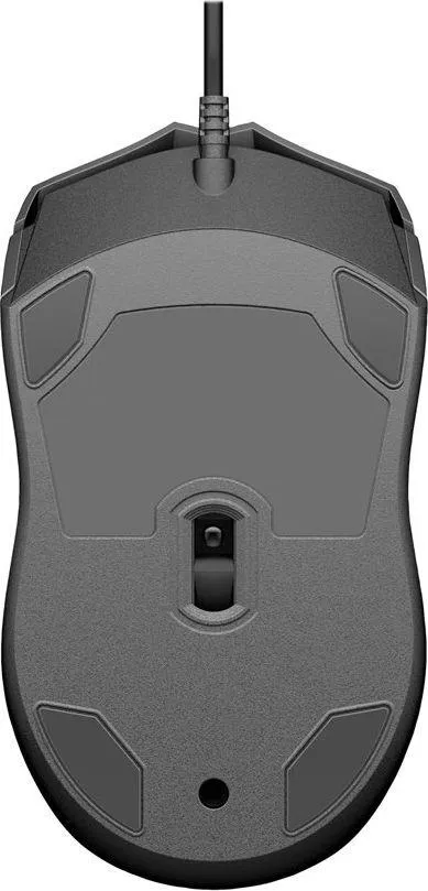 Maus HP 100, me kabllo, USB, i zi - 4