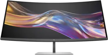 Monitor, HP, 8K167AA#ABB, ultragjerë i lakuar 33+ inch, Silver/Black