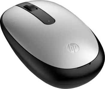 Maus HP 240, wireless, USB, i zi dhe i argjendtë